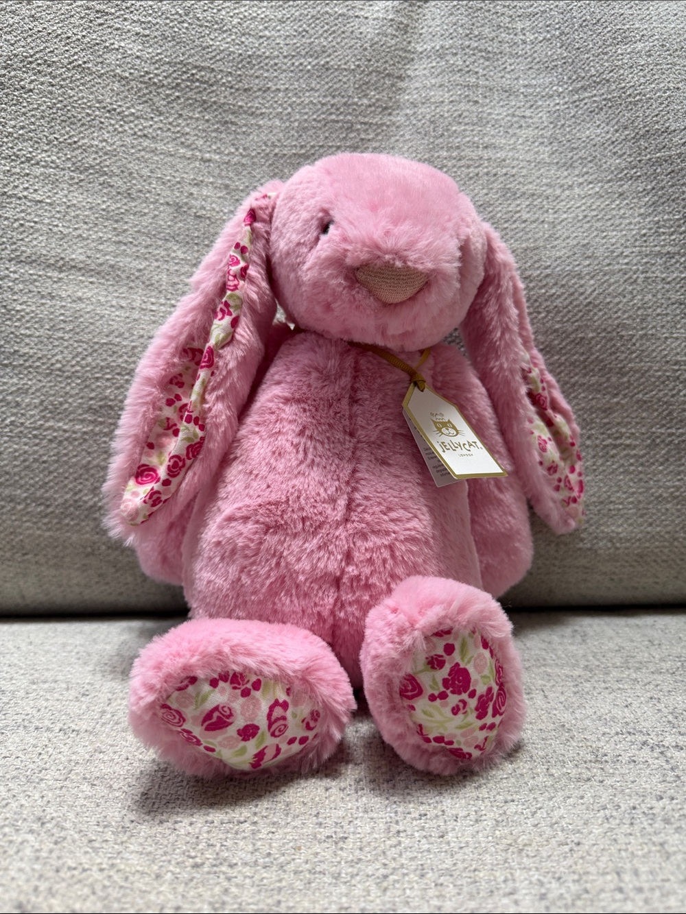 Jellycat Blushkin Blossom Luxe Bunny